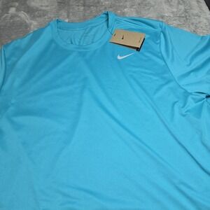 Nike Dri-Fit T Shirt XXL Teal Athletic Training Gym Tee Short Sleeve Mens NWT